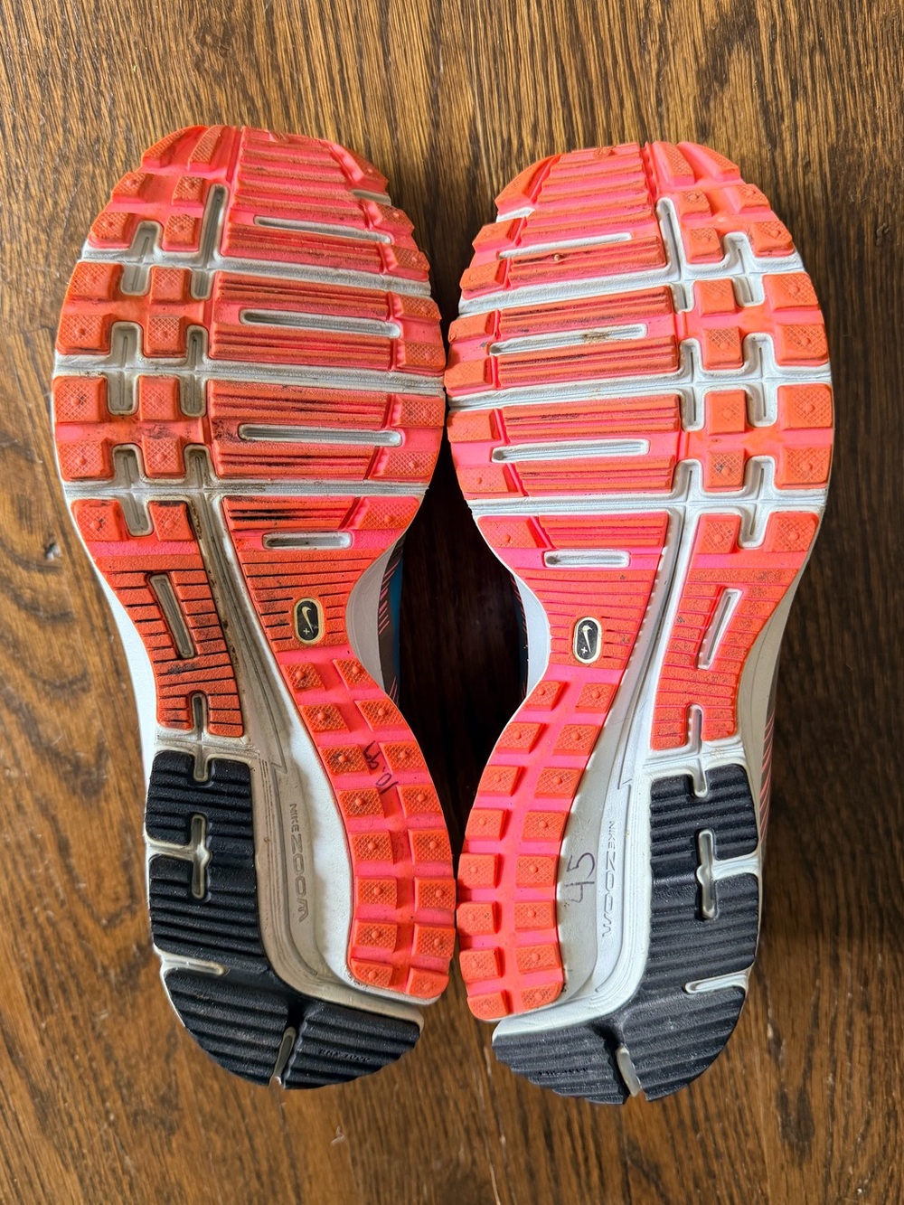Nike Women's Pegasus 29 Trail Brown Purple Pink Blue Orange Running Shoes - Picture 6 of 6